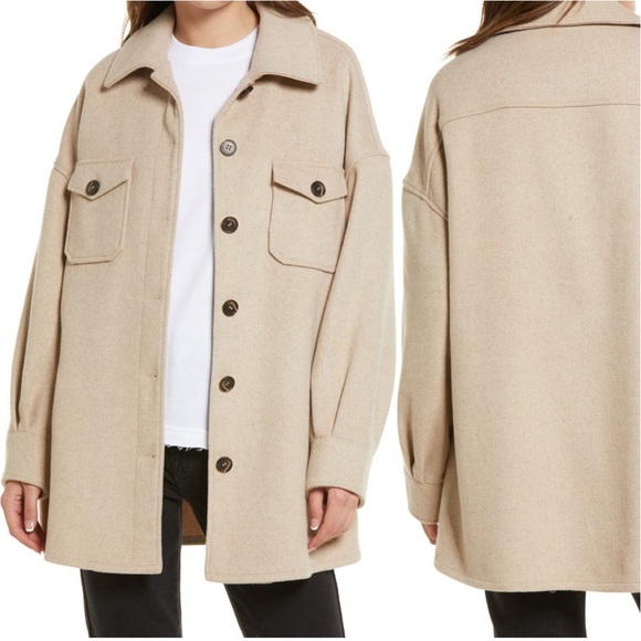 Avec Les Filles Twill Shirt Jacket - Picture 16 of 16